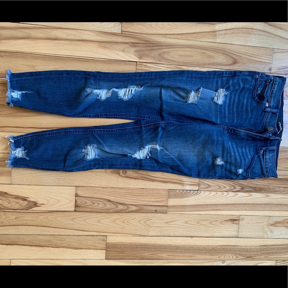 Express Jeans, ankle high rise, size 0S